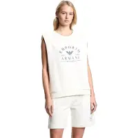 Emporio Armani for woman. EW003004_AF19031 Loungewear sweatshirt white (L), Homewear, Cotton, Sleeveless / Straps