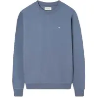 Silbon for man. S261041102293 Ethnic blue racket sweatshirt (S), Casual, Cotton