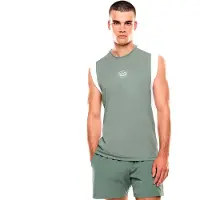 EA7 for man. 7M001527_AF22175 Tennis Pro green T-shirt (S), Sport, Synthetic, Sleeveless / Straps