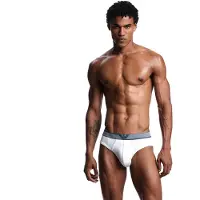 Emporio Armani for man. EM000233_AF18895 Briefs Stretch Piquet white (L), Homewear, Modal