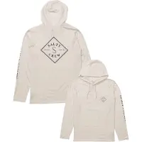 Salty Crew Tippet Hood Tech Longsleeve Lycra white Koko L