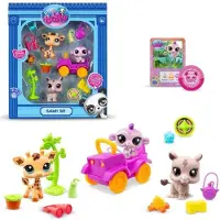 Bandai Littlest Pet Shop Safarihahmot Pakkaus Peli 17.8x20.32x6.35 Cm
