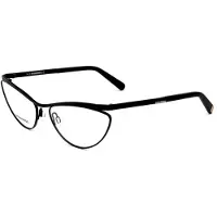 Dsquared2 DQ5329 002, Musta, Kehysmateriaali Metalli, Naiset silmälasit vahvuuksilla