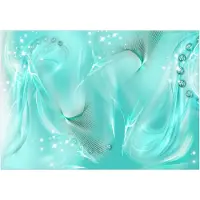 Kärkkäinen Artgeist Enchanted Turquoise itseliimautuva fototapetti