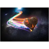 Kärkkäinen Artgeist Love Meteorite (Colourful) itseliimautuva fototapetti