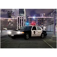 Kärkkäinen Artgeist Police Car fototapetti