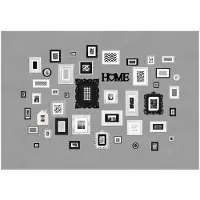 Kärkkäinen Artgeist Wall Full Of Frames fototapetti