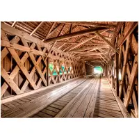 Kärkkäinen Artgeist Wooden Bridge fototapetti