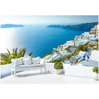 Kärkkäinen Artgeist View on Santorini fototapetti