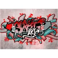 Kärkkäinen Artgeist Street Classic (Red) itseliimautuva fototapetti