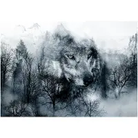 Kärkkäinen Artgeist Mountain Predator (Black and White) fototapetti