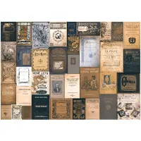 Kärkkäinen Artgeist Literary Mosaic itseliimautuva fototapetti