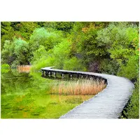 Kärkkäinen Artgeist Beautiful green itseliimautuva fototapetti
