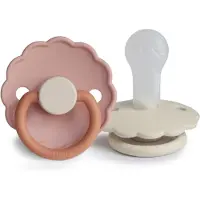 Kärkkäinen FRIGG Daisy Biscuit/Cream silikoni tutti 2 kpl