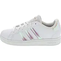 Adidas Urheilukengät 'Grand Court 2.0' roosa / hopea / valkoinen