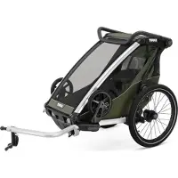 Thule Chariot Lite Single -pyöräilykärry, Vintage Green
