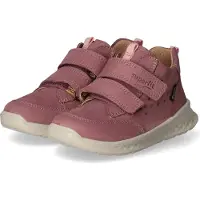 Superfit Ensiaskelkengät 'Lauflernschuhe Mädchen 1-000369 8500 Echtleder in rot' punainen