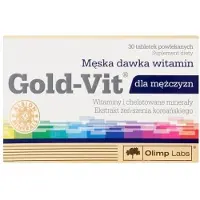 Olimp Gold-Vit for Men (Vitamiinit ja kelatoidut kivennäisaineet) - 30 tabletteja