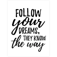 Kärkkäinen Follow your Dreams 30x40cm juliste