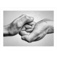 Kärkkäinen Hands Connect 30x40cm juliste
