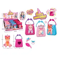 Kärkkäinen Cute unicorn pehmolemmikki kantolaukussa