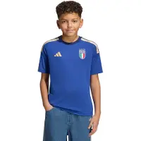 Adidas Toiminnallinen paita 'FIGC' tummansininen / kulta