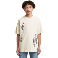 G-Star Boys Oversized T-Shirt - Beige - boys