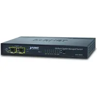 Planet GSD-1002M, Hallittu, L2/L4, Gigabit Ethernet (10/100/1000), Täysin kaksipuolinen, Power over Ethernet -tuki