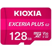 Kioxia LMPL2M128GG2, 128 GB, MicroSDXC, Luokka 10, UHS-I, 100 MB/s, 65 MB/s