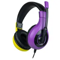 BigBen Interactive Stereo Gaming Headset V1 - Purple + Yellow (Switch) (5)