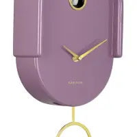 Karlsson seinäkello Tweet light mauve KA6069PU
