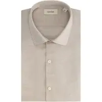 Calvin Klein Slim Ref Linen Bld Sld - Beige - 40