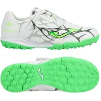 Joma Super Copa TF - Valkoinen/Vihreä Lapset - Turf (TF), koko 30