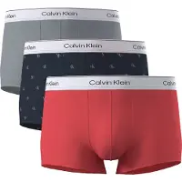Calvin Klein Lv00nb4389 Trunk Low Rise Boxerit 3 Yksiköt