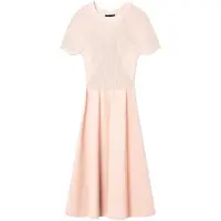 Armani Exchange for woman. XW001885AF10352U6149 Silhouette beige dress (M), Casual, Classic, Viscose, Short sleeve