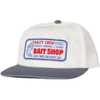Salty Crew Bait Shop Trucker Lippis valkoinen