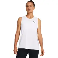 Under Armour Tech Tank Solid - White - XS