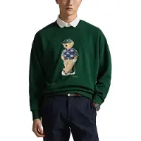 Ralph Lauren Lt Wt Magic Fleece-Knt-Pullover - Green - XXL