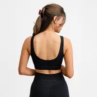 Drop of Mindfulness Seamless Deep V Urheilurintaliivit Musta