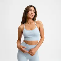 Drop of Mindfulness Signature Seamless Bra - Blue - XL