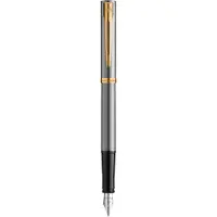 Waterman Füllfederhalter IMPRESSION Stainless SteelGT F Blau Geschenkbox Füllfederhalter IMPRESSION Stainless SteelGT F Blau Geschenkbox