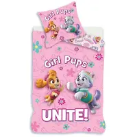 Paw Patrol Bed Linen Junior 1090 - 100X140, 40X45 Cm - Pink - 100X140.40X45CM