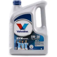Valvoline Moottoriöljy 5W30 SYNPOWER MST C3 4L. 5w-30