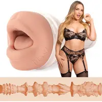 Fleshlight Girls Mia Malkova Headshot - Tekosuu, kerroksittaisella insertillä, suuseksikokemus, aito, omassa kotelossaan, ihonkaltainen, vaalea