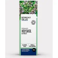 Kärkkäinen Botanicals For Life Luomu Pyhäbasilikauute 50 ml ravintolisä