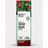 Kärkkäinen Botanicals For Life Luomu Venäjänjuuriuute 50 ml ravintolisä