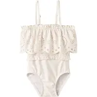Lil´ Atelier Nmffergie Swimsuit Lil - Cream - 92