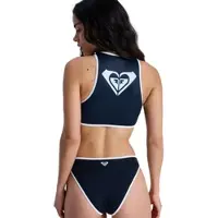 Roxy The Retro Essentials Crop Top - Black - XXL