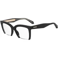 Moschino MOS654 52/19/140 mustat asetaattikehykset NAISILLE MOS654