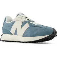New Balance for woman. U327V1_LI Shoes 327 blue (37.5), Flat, Suede, Laces, Casual